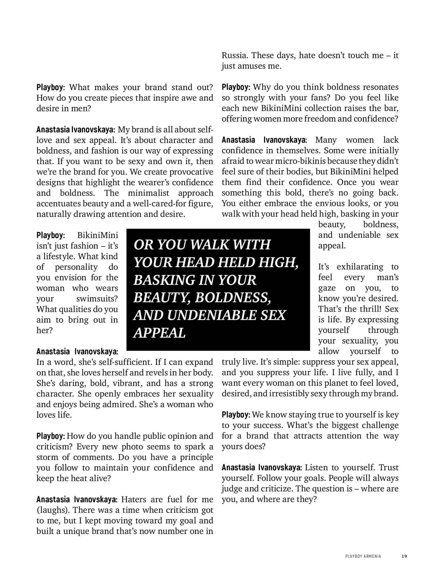 Playboy Armenia, Issue 11/2024 — фото 5